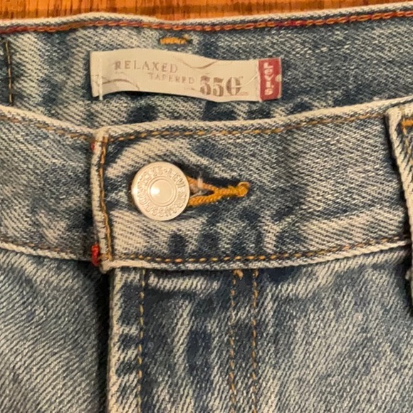Levi’s 550 Light Wash Denim Jeans 100% Cotton Vintage 6M - Picture 2 of 6